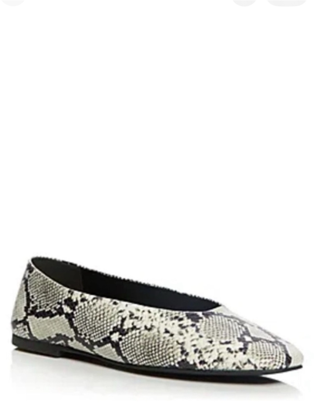 Aqua Jade Snake Ballet Flats
Size 9.5